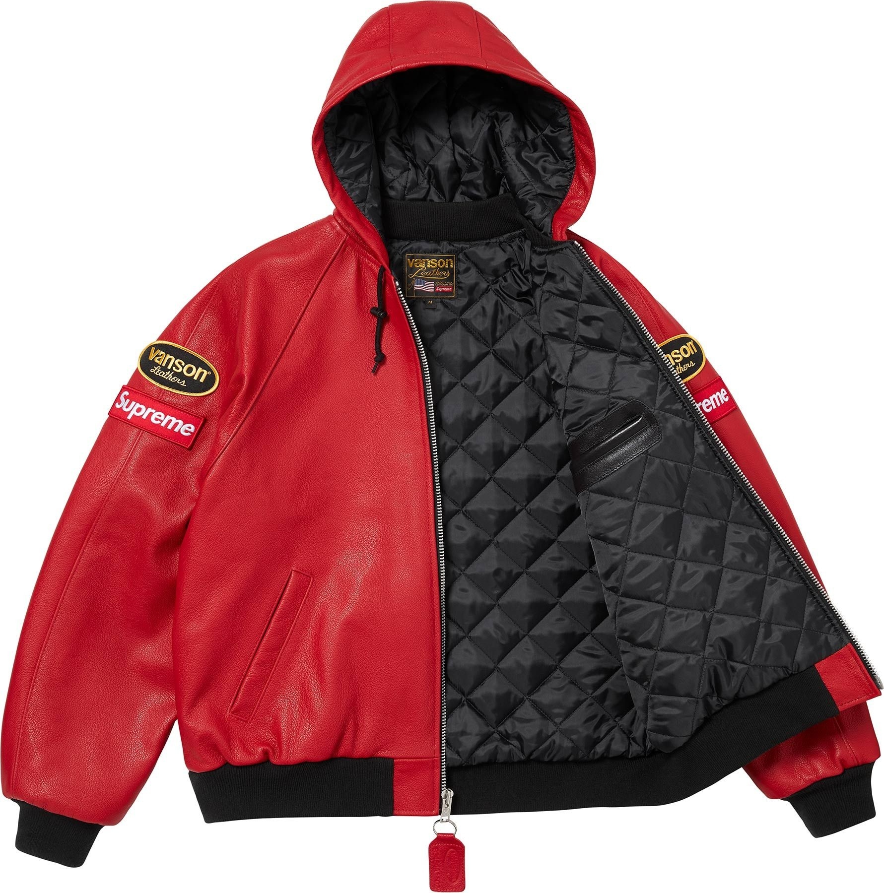 Supreme®/Vanson Leathers® Hooded Work Jacket view 12